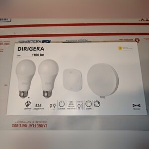 IKEA DIRIGERA KIT Hub, Remote, LED Bulbs, IKEA Smart Home, White 905.485.09 NEW